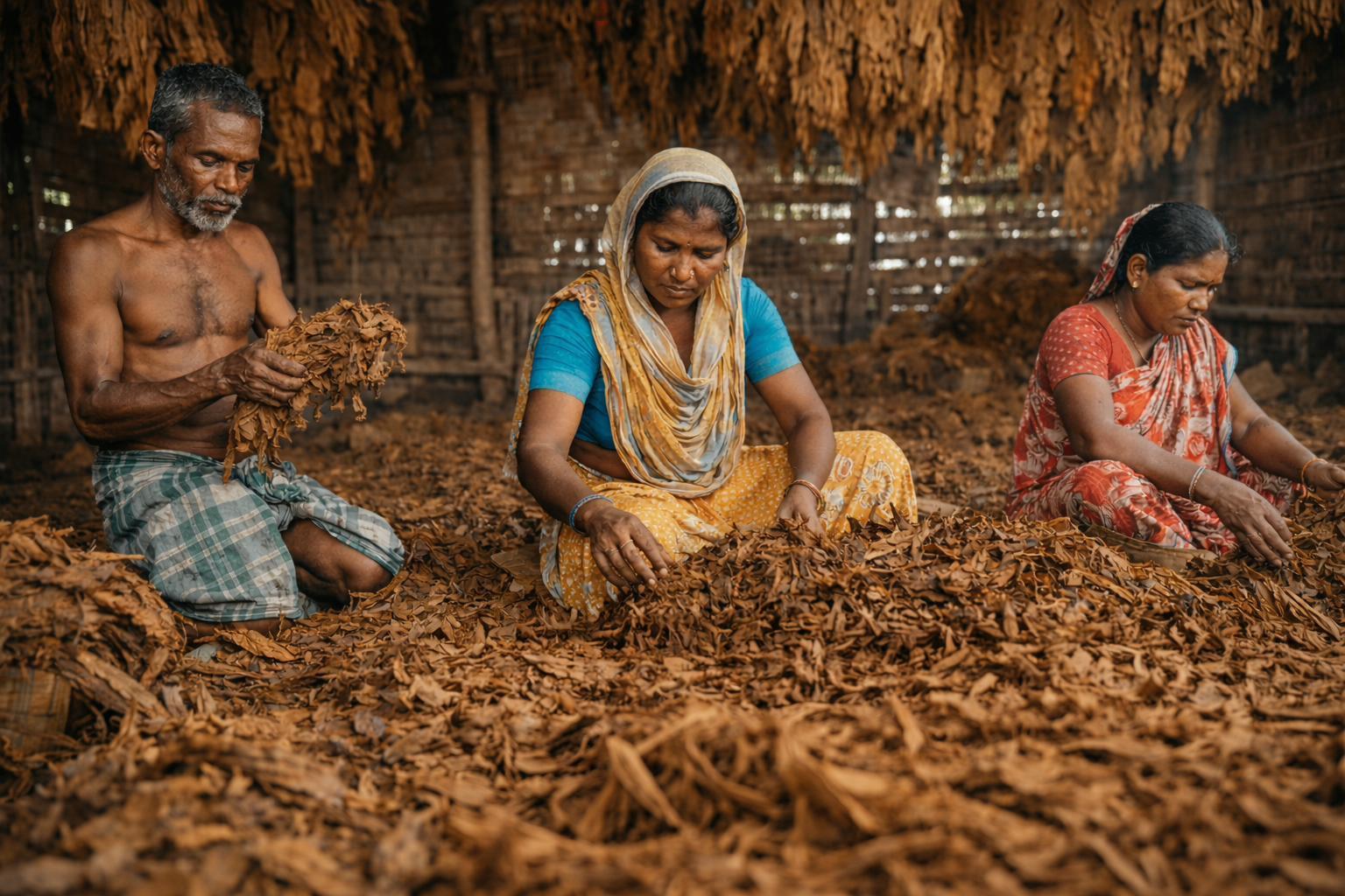 Livelihood Conditions of Tobacco Processing Workers in India